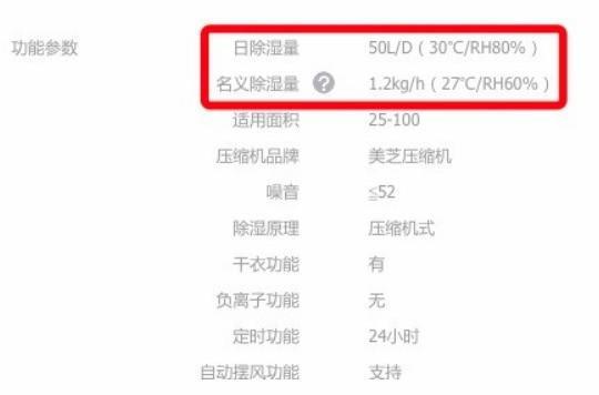 除濕機里的貓膩：兩個除濕量怎么選？