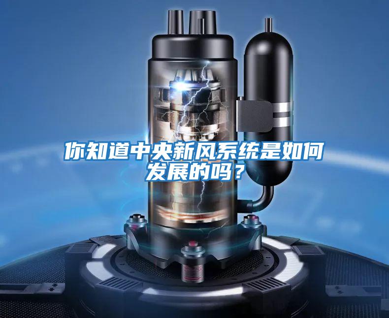 你知道中央新風(fēng)系統(tǒng)是如何發(fā)展的嗎？