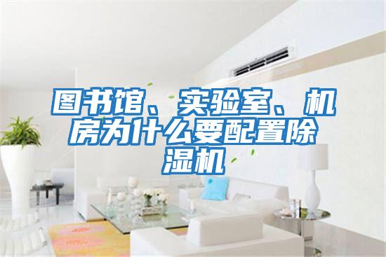圖書館、實驗室、機房為什么要配置除濕機