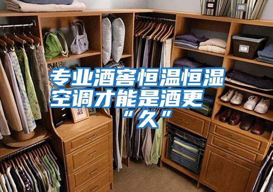 專(zhuān)業(yè)酒窖恒溫恒濕空調(diào)才能是酒更“久”
