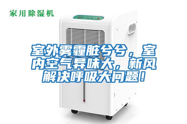 室外霧霾臟兮兮，室內(nèi)空氣異味大，新風(fēng)解決呼吸大問題！