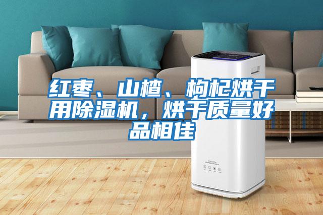 紅棗、山楂、枸杞烘干用除濕機，烘干質量好品相佳