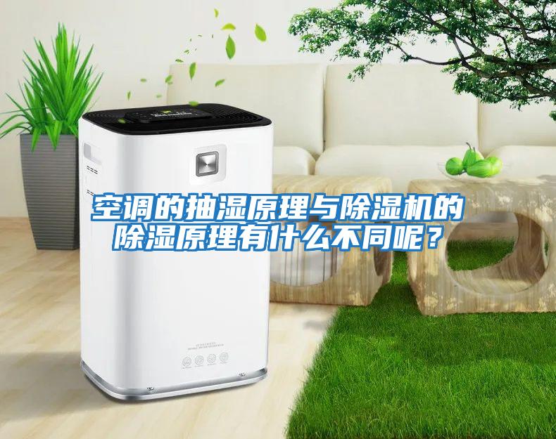 空調的抽濕原理與除濕機的除濕原理有什么不同呢?