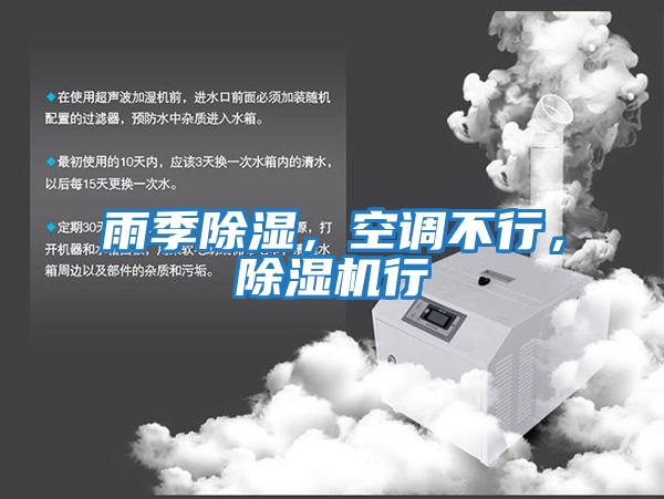 雨季除濕，空調(diào)不行，除濕機行