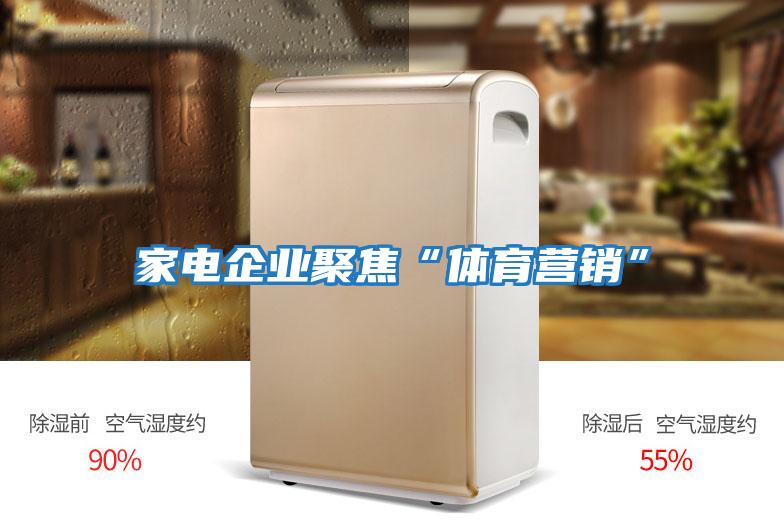 家電企業(yè)聚焦“體育營銷”