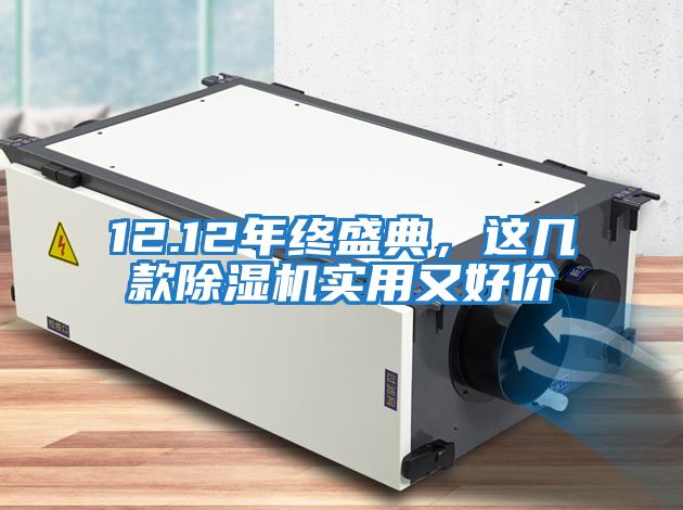 12.12年終盛典,這幾款除濕機實用又好價
