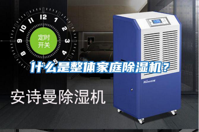 什么是整體家庭除濕機?