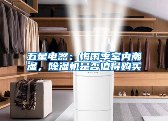 五星電器：梅雨季室內(nèi)潮濕，除濕機是否值得購買