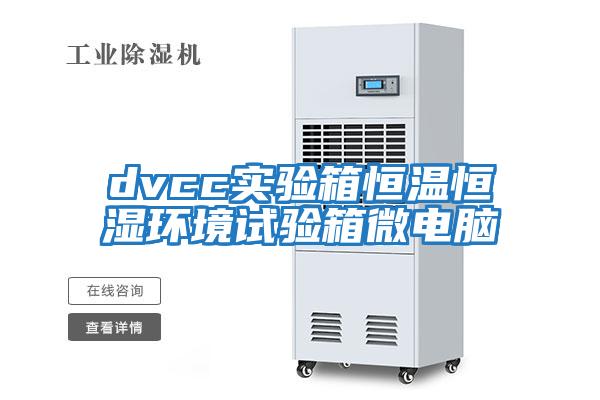 dvcc實驗箱恒溫恒濕環境試驗箱微電腦
