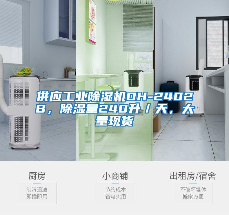 供應工業除濕機DH-2402B,除濕量240升/天,大量現貨