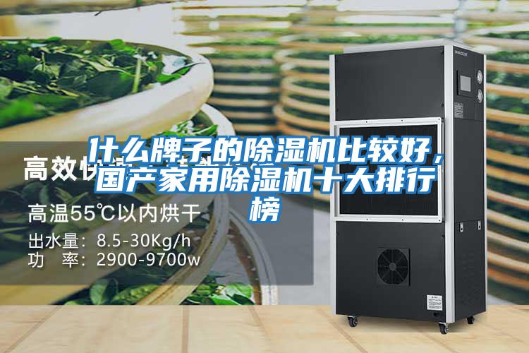 什么牌子的除濕機比較好，國產(chǎn)家用除濕機十大排行榜