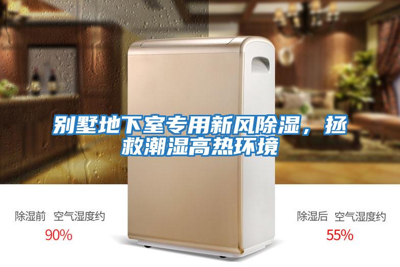 別墅地下室專用新風除濕，拯救潮濕高熱環(huán)境