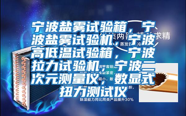 寧波鹽霧試驗(yàn)箱,寧波鹽霧試驗(yàn)機(jī),寧波高低溫試驗(yàn)箱,寧波拉力試驗(yàn)機(jī),寧波二次元測量儀,數(shù)顯式扭力測試儀