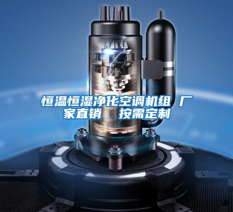 恒溫恒濕凈化空調機組 廠家直銷 按需定制
