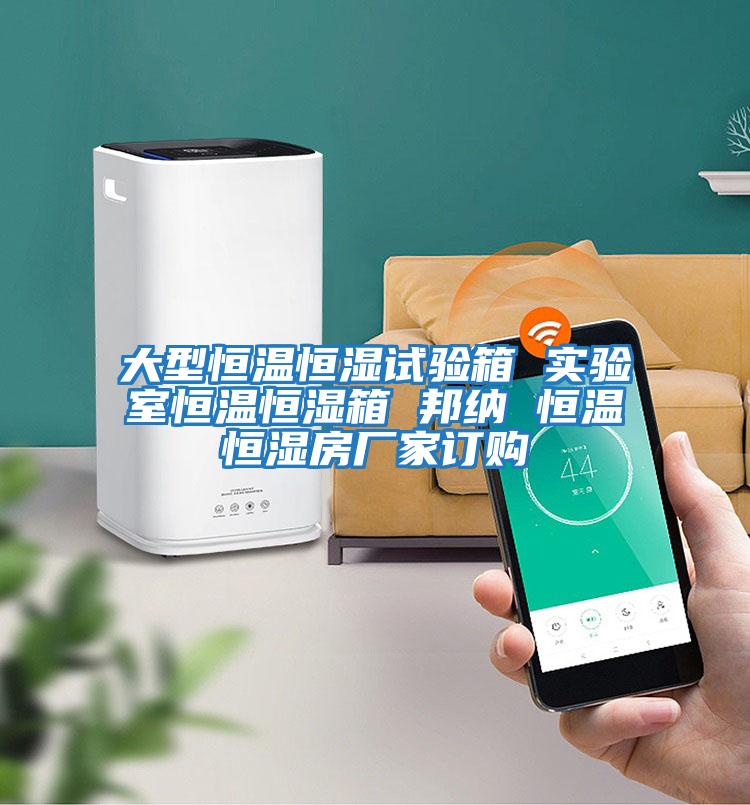 大型恒溫恒濕試驗(yàn)箱 實(shí)驗(yàn)室恒溫恒濕箱 邦納 恒溫恒濕房廠家訂購