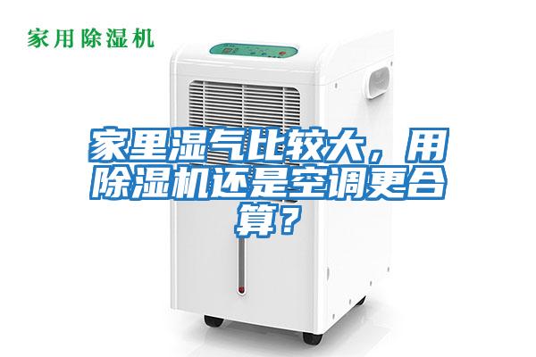 家里濕氣比較大，用除濕機還是空調更合算？