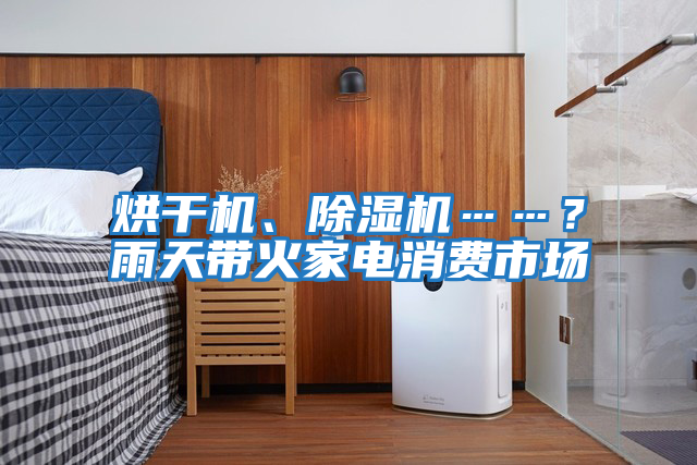 烘干機(jī)、除濕機(jī)……？雨天帶火家電消費(fèi)市場