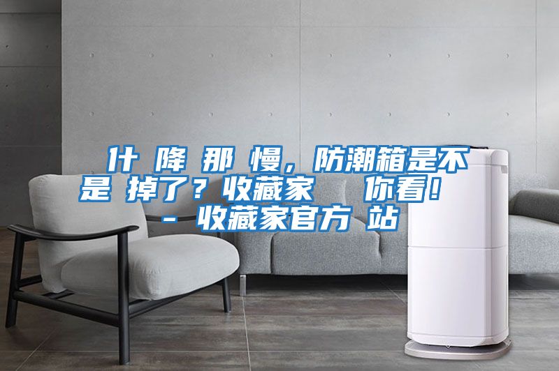 為什麼降濕那麼慢，防潮箱是不是壞掉了？收藏家實測給你看！ - 收藏家官方網站