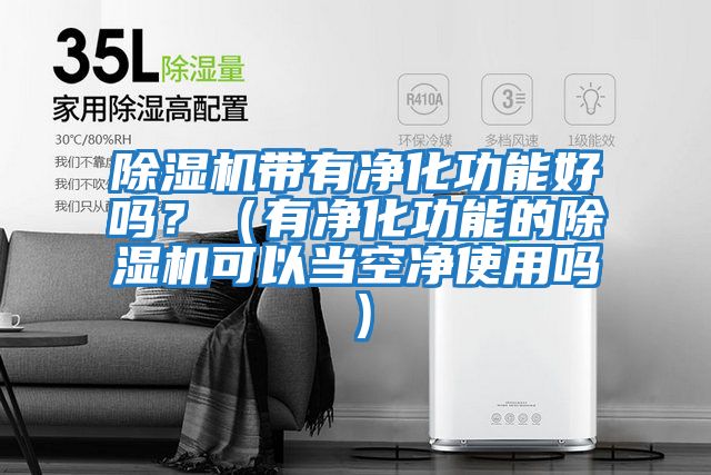 除濕機(jī)帶有凈化功能好嗎？（有凈化功能的除濕機(jī)可以當(dāng)空凈使用嗎）
